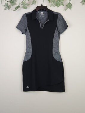 Adidas (Sample Dress)  Women's Size S Short Sleeve Collared Stretch with Pockets